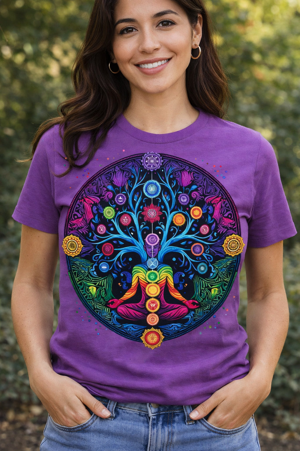 Chakra Circle from 2 Sisters Tanks, Teez