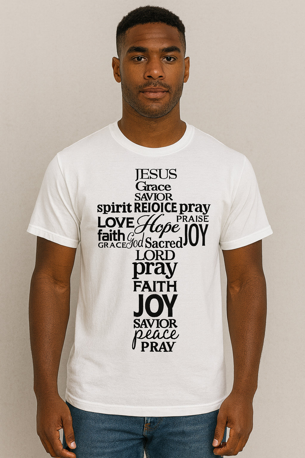Cross Of Words from 2 Sisters Tanks, Teez