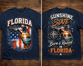 Florida Sunshine State Vintage Graphic Tee from 2 Sisters Tanks, Teez