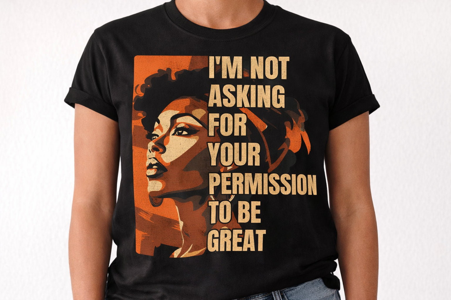I M Not Asking For Permission from 2 Sisters Tanks, Teez