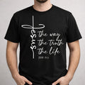 Jesus The Way The Truth The Life from 2 Sisters Tanks, Teez