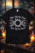 Live By The Sun Love By The Moon from 2 Sisters Tanks, Teez
