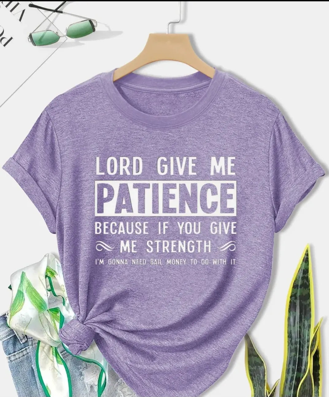 Lord Give Me Patience from 2 Sisters Tanks, Teez