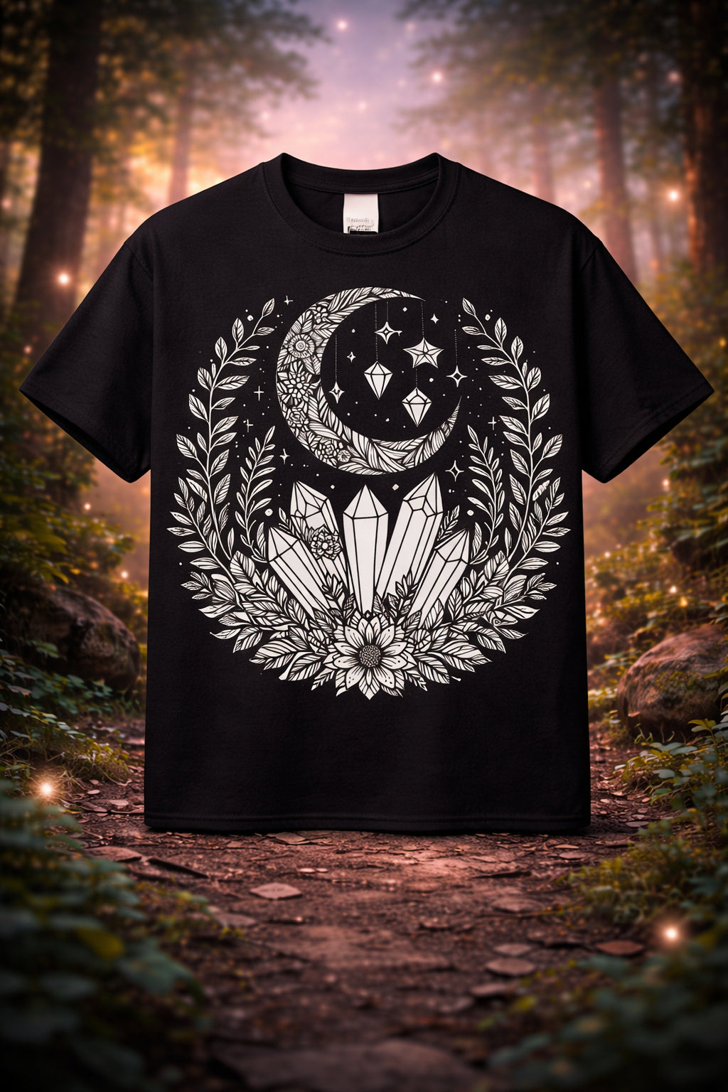 Moonlit Crystal Botanica from 2 Sisters Tanks, Teez