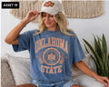 Oklahoma State Vintage Crest from 2 Sisters Tanks, Teez