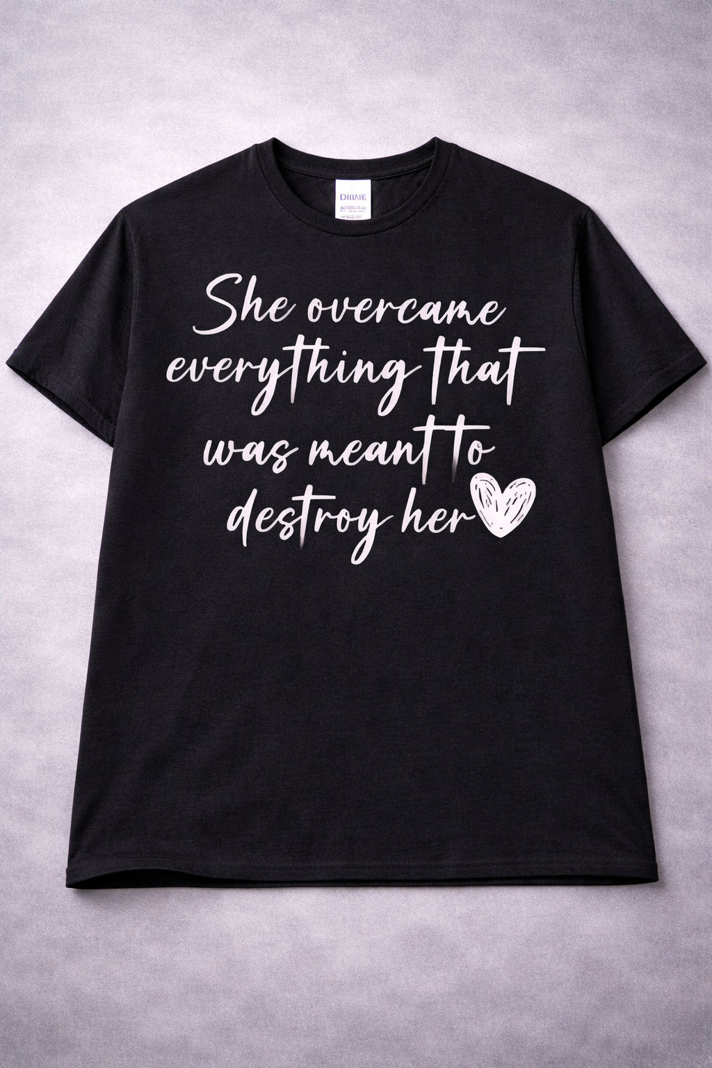 She Overcame from 2 Sisters Tanks, Teez