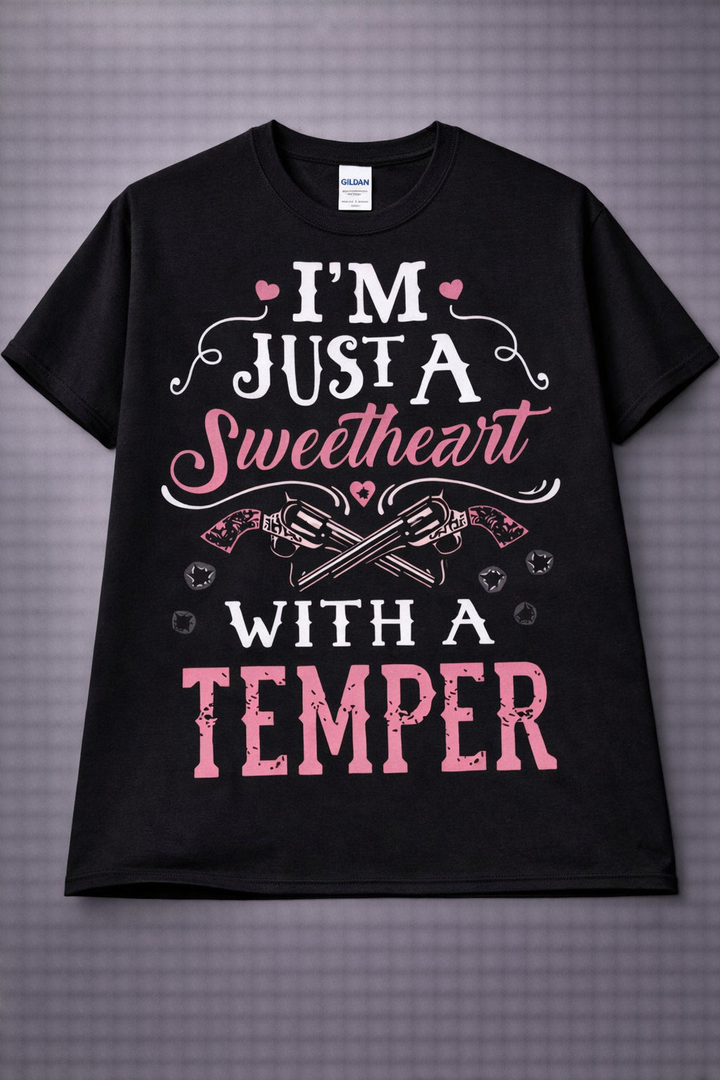 Sweetheart With A Temper from 2 Sisters Tanks, Teez