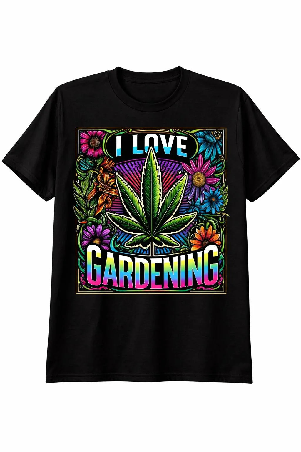The High Vibe Gardener Floral from 2 Sisters Tanks, Teez