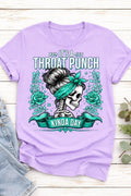 Throat Punch Kinda Day Attitude from 2 Sisters Tanks, Teez