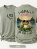 Toadally Chilling At The Lake from 2 Sisters Tanks, Teez