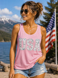 USA Floral from 2 Sisters Tanks, Teez